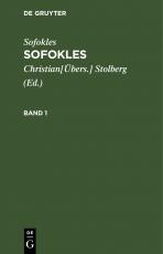 Cover-Bild Sofokles: Sofokles / Sofokles: Sofokles. Band 1