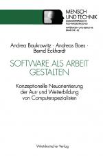 Cover-Bild Software als Arbeit gestalten