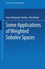 Cover-Bild Some Applications of Weighted Sobolev Spaces
