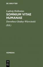 Cover-Bild Somnium Vitae Humanae