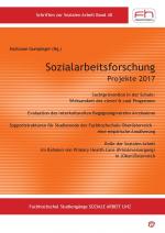 Cover-Bild Sozialarbeitsforschung Projekte 2017