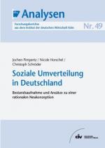 Cover-Bild Soziale Umverteilung in Deutschland
