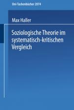 Cover-Bild Soziologische Theorie im systematisch-kritischen Vergleich