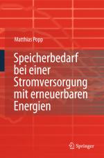Cover-Bild Speicherbedarf bei einer Stromversorgung mit erneuerbaren Energien