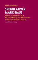 Cover-Bild Spekulativer Marxismus