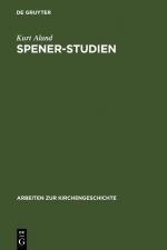 Cover-Bild Spener-Studien