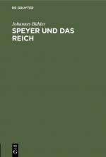Cover-Bild Speyer und das Reich