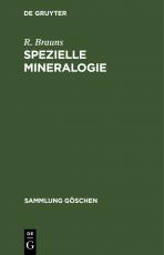 Cover-Bild Spezielle Mineralogie