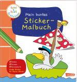 Cover-Bild Spiel+Spaß für KiTa-Kinder: Mein buntes Sticker-Malbuch