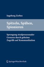 Cover-Bild Spitzeln, Spähen, Spionieren