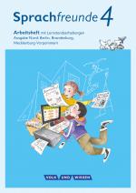 Cover-Bild Sprachfreunde - Sprechen - Schreiben - Spielen - Ausgabe Nord (Berlin, Brandenburg, Mecklenburg-Vorpommern) - Neubearbeitung 2015 - 4. Schuljahr