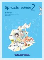Cover-Bild Sprachfreunde - Sprechen - Schreiben - Spielen - Ausgabe Süd (Sachsen, Sachsen-Anhalt, Thüringen) - Neubearbeitung 2015 - 2. Schuljahr
