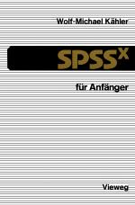 Cover-Bild SPSSx für Anfänger
