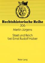 Cover-Bild Staat und Reich bei Ernst Rudolf Huber