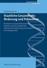 Cover-Bild Staatliche Gesundheitsförderung und Prävention