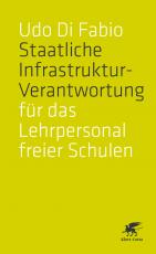 Cover-Bild Staatliche Infrastruktur-Verantwortung für das Lehrpersonal freier Schulen