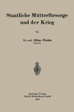 Cover-Bild Staatliche Mütterfürsorge und der Krieg