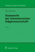 Cover-Bild Staatsrecht der Schweizerischen Eidgenossenschaft