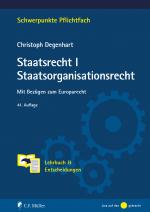 Cover-Bild Staatsrecht I. Staatsorganisationsrecht