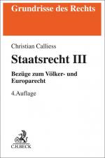 Cover-Bild Staatsrecht III