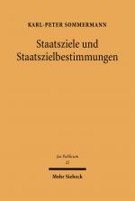 Cover-Bild Staatsziele und Staatszielbestimmungen