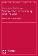 Cover-Bild Stammzellen in Forschung und Therapie