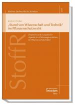 Cover-Bild "Stand von Wissenschaft und Technik" im Pflanzenschutzrecht