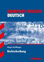 Cover-Bild STARK Kompakt-Wissen - Deutsch Rechtschreibung
