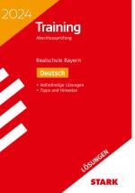 Cover-Bild STARK Lösungen zu Training Abschlussprüfung Realschule 2024 - Deutsch - Bayern