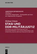 Cover-Bild Stasi und DDR-Militärjustiz