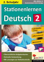 Cover-Bild Stationenlernen Deutsch / Klasse 2