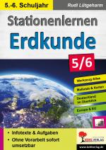 Cover-Bild Stationenlernen Erdkunde / Klasse 5-6