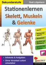 Cover-Bild Stationenlernen Skelette, Muskeln & Gelenke