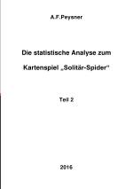 Cover-Bild Статистический анализ выигрышей в карточной игре "Spider" / Die statistische Analyse zum Kartenspiel „Solitär-Spider“