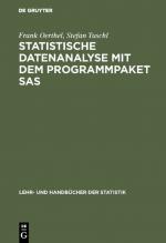 Cover-Bild Statistische Datenanalyse mit dem Programmpaket SAS