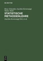 Cover-Bild Statistische Methodenlehre