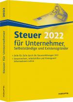 Cover-Bild Steuer 2022 für Unternehmer, Selbstständige und Existenzgründer