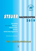 Cover-Bild STEUER NACHRICHTEN 2019 - inkl. Jubiläumsbonus als PDF