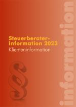 Cover-Bild Steuerberaterinformation 2023