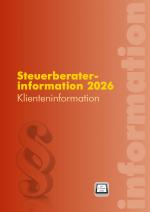 Cover-Bild Steuerberaterinformation 2026