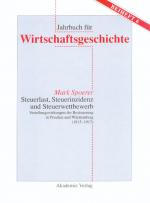 Cover-Bild Steuerlast, Steuerinzidenz und Steuerwettbewerb