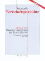 Cover-Bild Steuerlast, Steuerinzidenz und Steuerwettbewerb