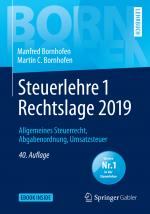 Cover-Bild Steuerlehre 1 Rechtslage 2019