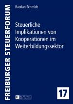 Cover-Bild Steuerliche Implikationen von Kooperationen im Weiterbildungssektor