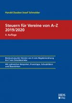 Cover-Bild Steuern für Vereine von A-Z 2019/2020