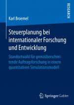 Cover-Bild Steuerplanung bei internationaler Forschung und Entwicklung