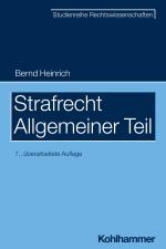Cover-Bild Strafrecht - Allgemeiner Teil
