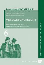 Cover-Bild Streitstände Kompakt / Streitstände Kompakt - Band 6 - Verwaltungsrecht