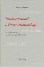 Cover-Bild Strukturwandel der Orchesterlandschaft