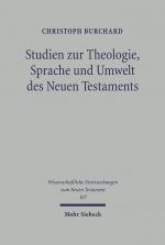 Cover-Bild Studien zu Theologie, Sprache und Umwelt des Neuen Testaments